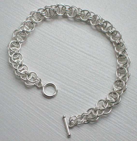 Crystallery :: Parallel Chainmaille Bracelet